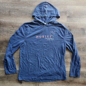 🏄‍♂️🌴Hurley Aloha Only Since 99 Lightweight Surf Swim Casual Pullover Hoodie-M